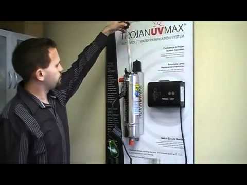 How to Change a Trojan / Viqua UltraViolet UV bulb or lamp.
